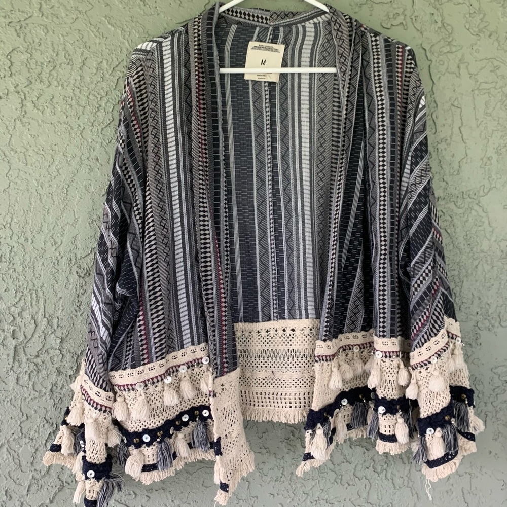 Zara cardigan with different designs